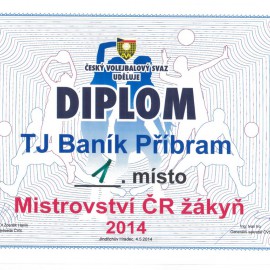 Mistrovství ČR žákyň 2014